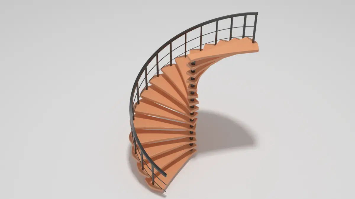 how-to-make-a-spiral-staircase-in-blender-usama-babar