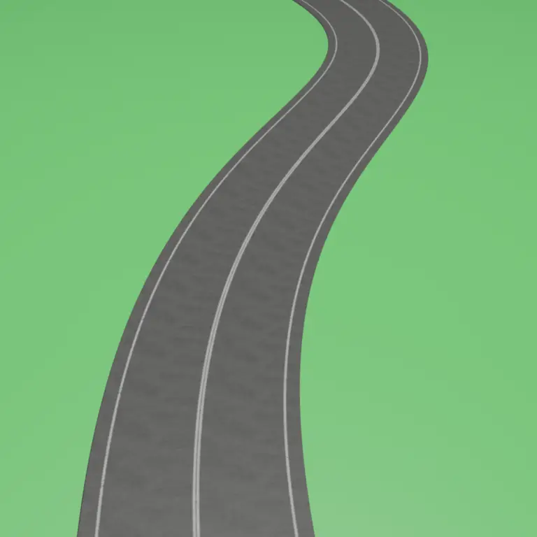 How to make Roads using Curves in Blender Usama Babar